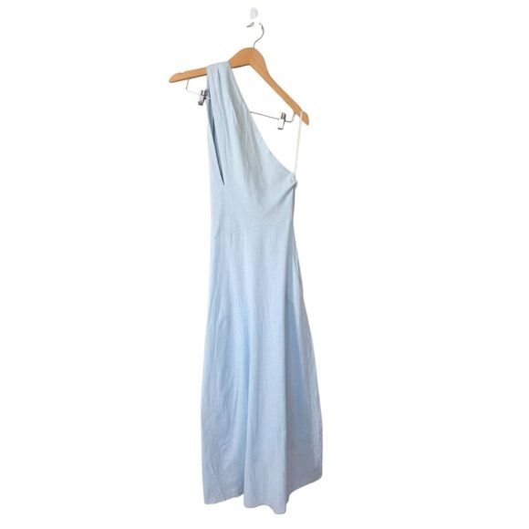 Petal & Pup Betsy Halterneck Maxi Dress Size Medium in Pale Blue NEW - Picture 3 of 10